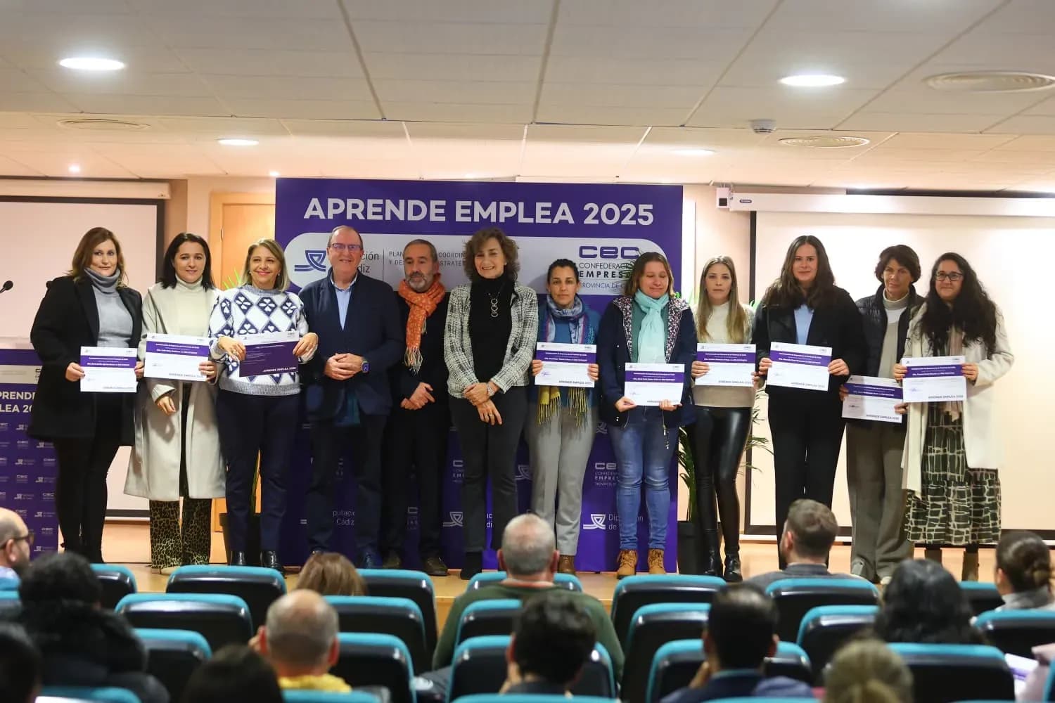 La CEC clausura en Jerez el programa APRENDE EMPLEA Cádiz 2025