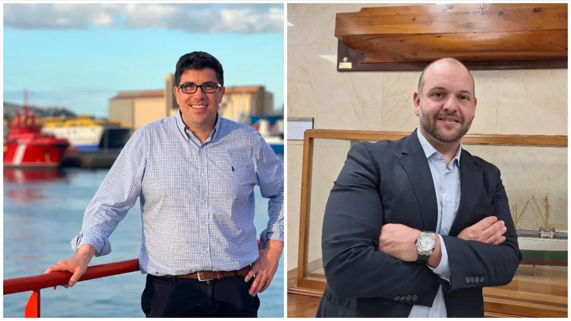 Luciano Grandal y Enrique Sanmartín, nuevos capitanes marítimos de Cádiz y Alicante