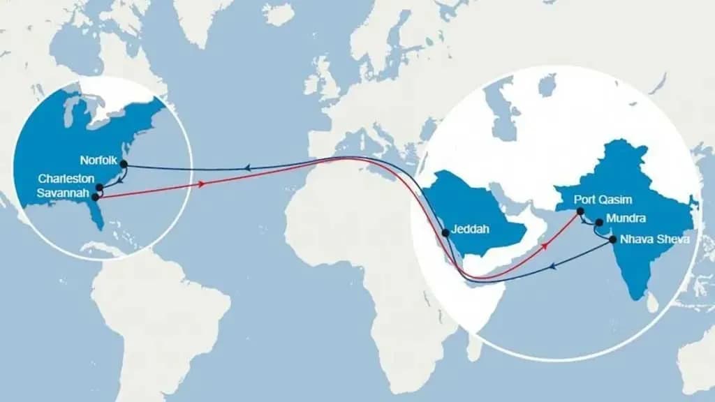 CMA CGM anuncia el retorno de su servicio INDAMEX al Mar Rojo con tránsito programado por el Canal de Suez