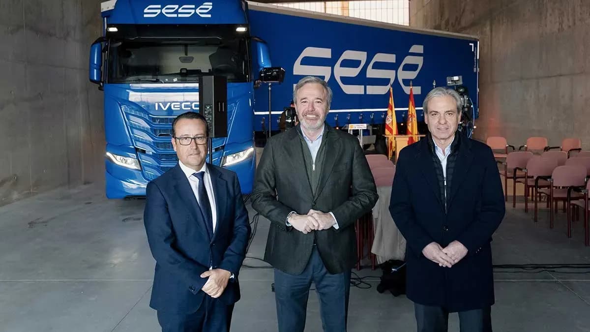 Sesé e IVECO pondrán en marcha el primer piloto de camiones autónomos en tráfico real del sur de Europa