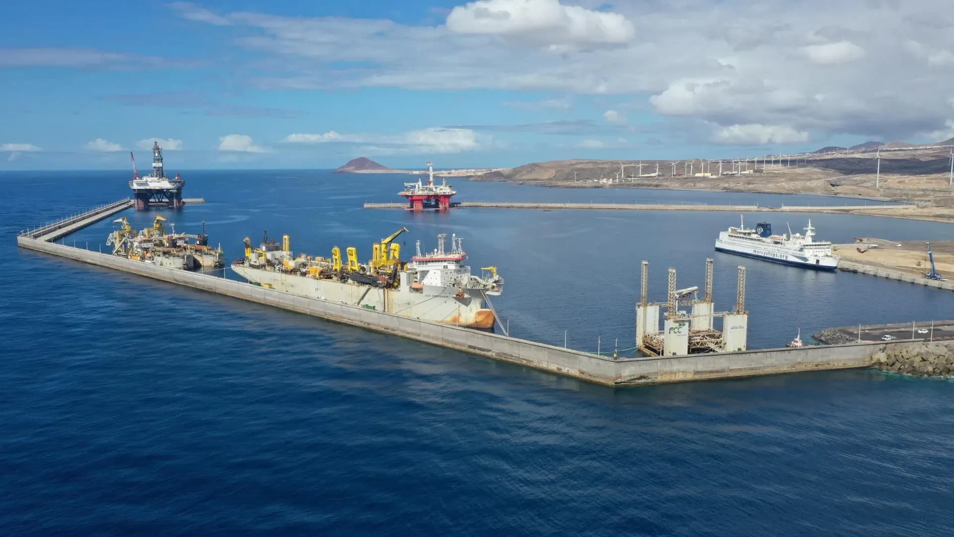El Puerto de Granadilla inicia el proceso para contratar las obras de cierre y habilitación del Muelle de Ribera