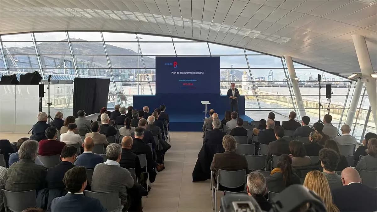 El Puerto de Bilbao destina 18,1 millones de euros a su Plan de Transformación Digital 2025-2030