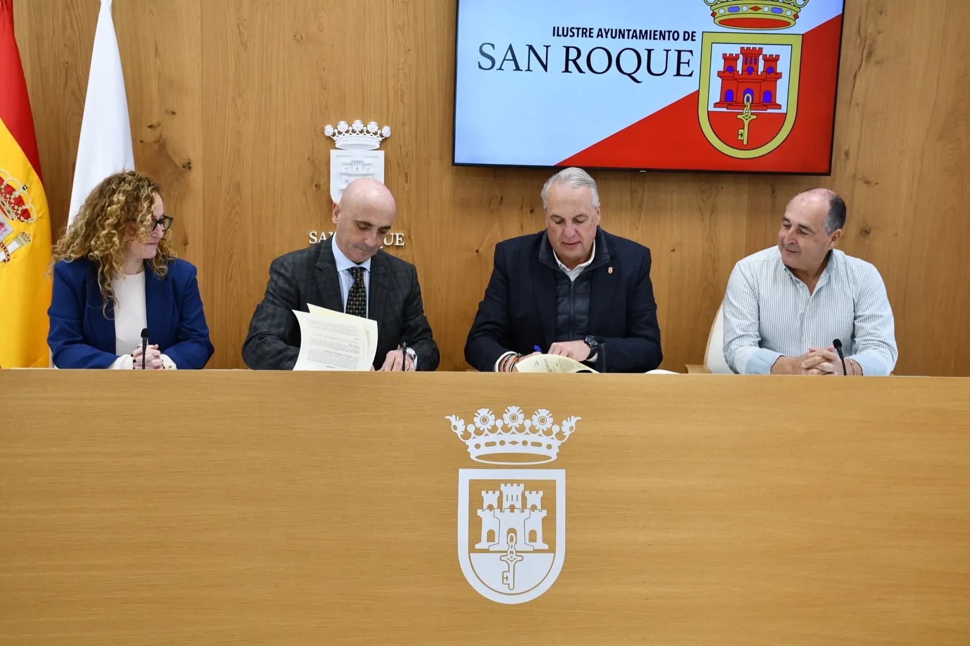 San Roque y Fundación Moeve colaboran para mejorar la Estación Ambiental Madrevieja
