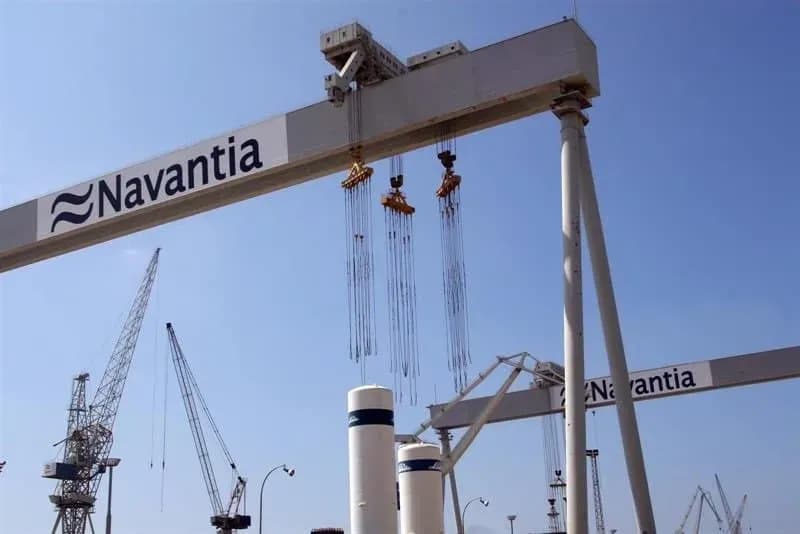 Navantia Reparaciones Bahía de Cádiz cierra el ejercicio 2025 con 60 intervenciones y 2,6 millones de horas de carga de trabajo