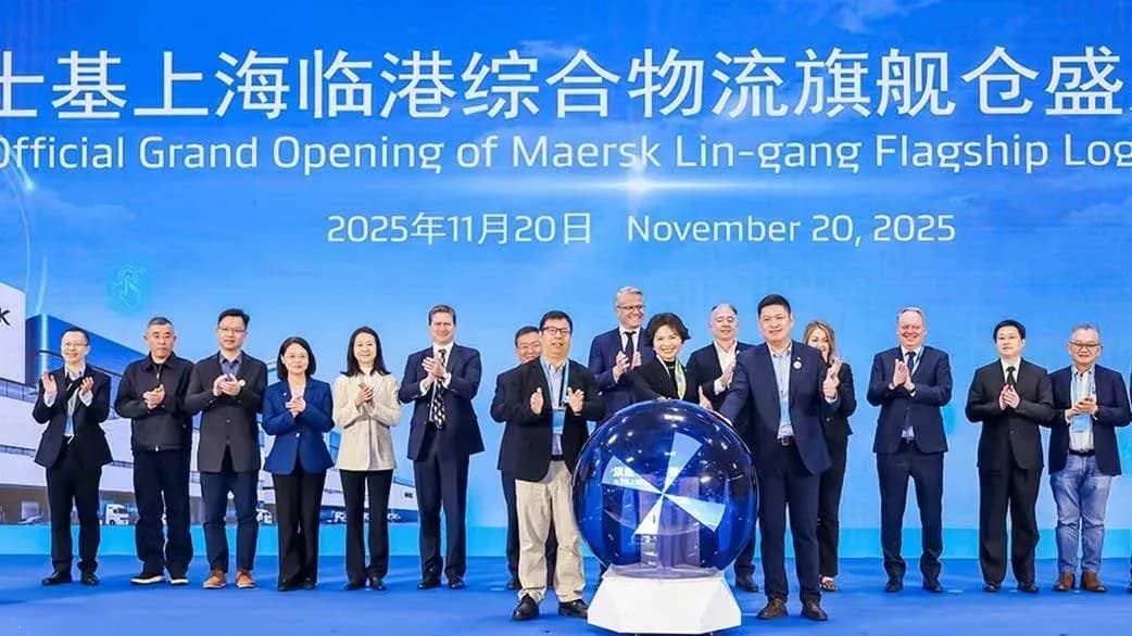 Maersk inaugura en Shanghái su mayor centro logístico en Asia con una inversión superior a 140 millones de dólares