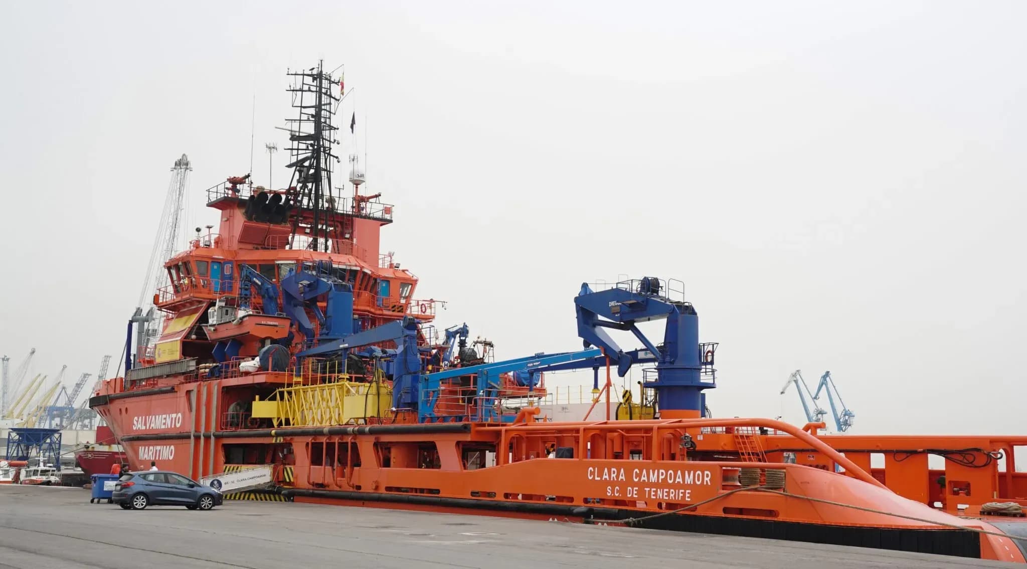 El buque Clara Campoamor abre sus puertas en el Puerto de Castellón