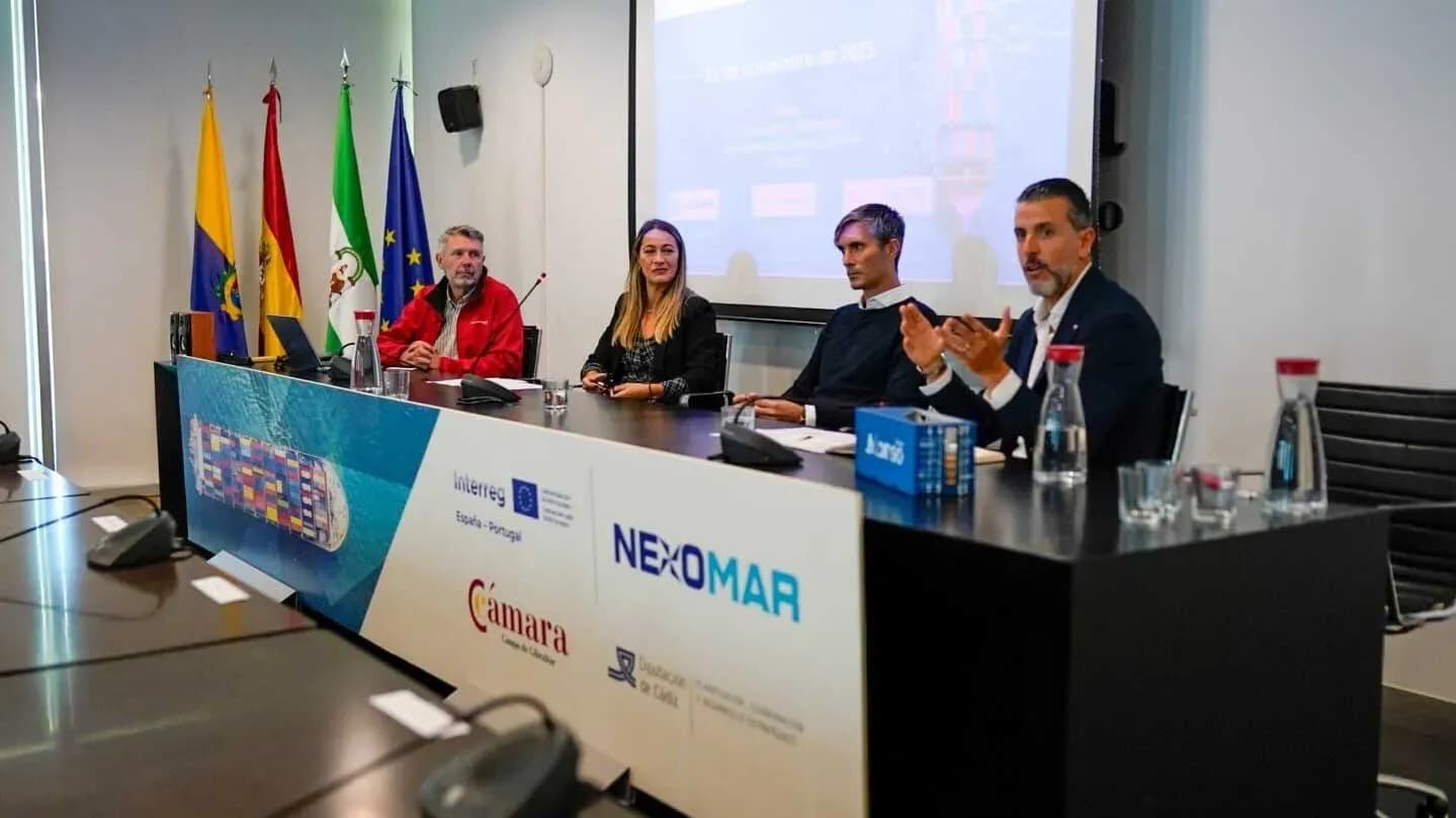 La Cámara de Comercio del Campo de Gibraltar reúne a empresas del sector marítimo en torno a la sostenibilidad portuaria