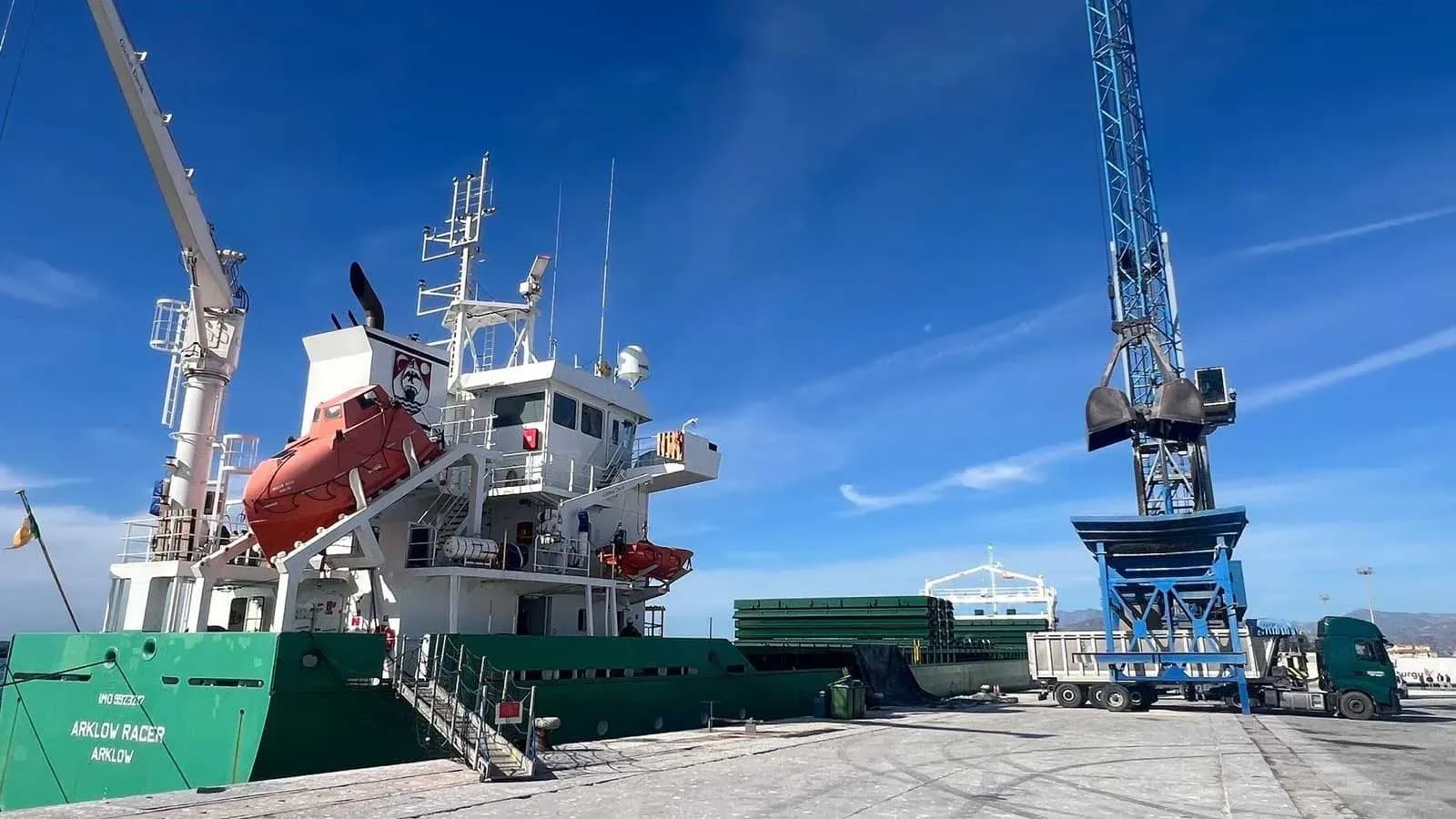 Actividad récord de TMG-Motril Shipping con 117.000 toneladas gestionadas en Motril
