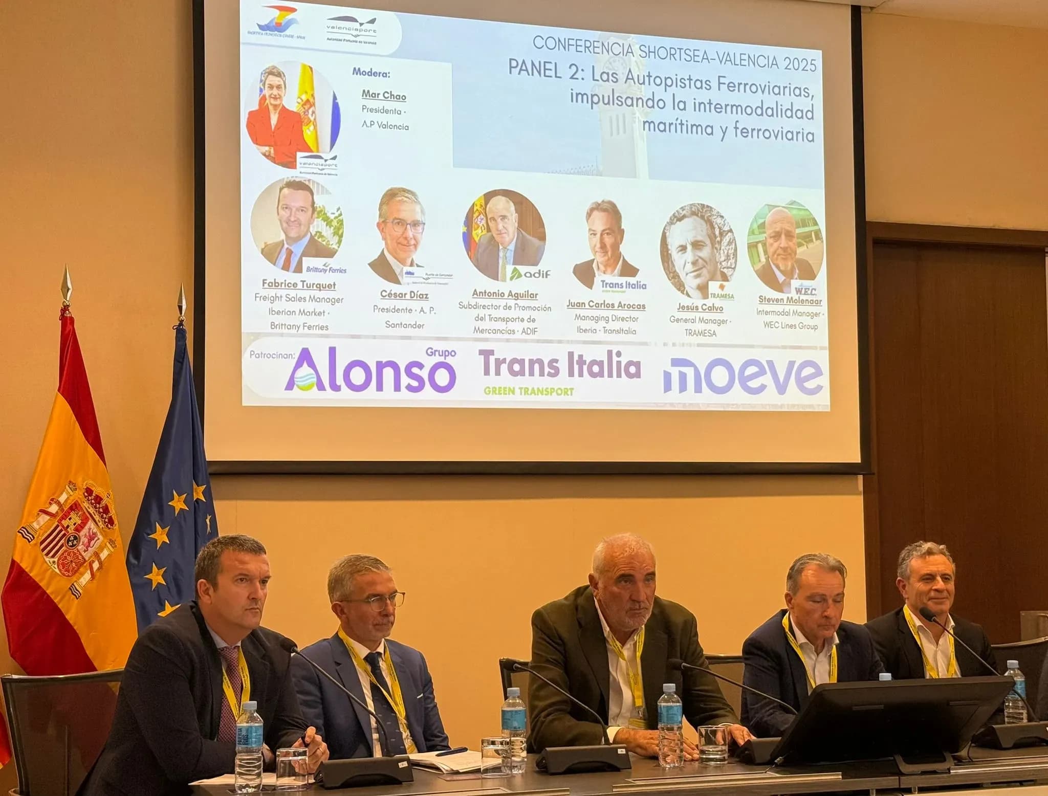 El puerto de Santander propone liderar un corredor verde intermodal entre Madrid y Europa