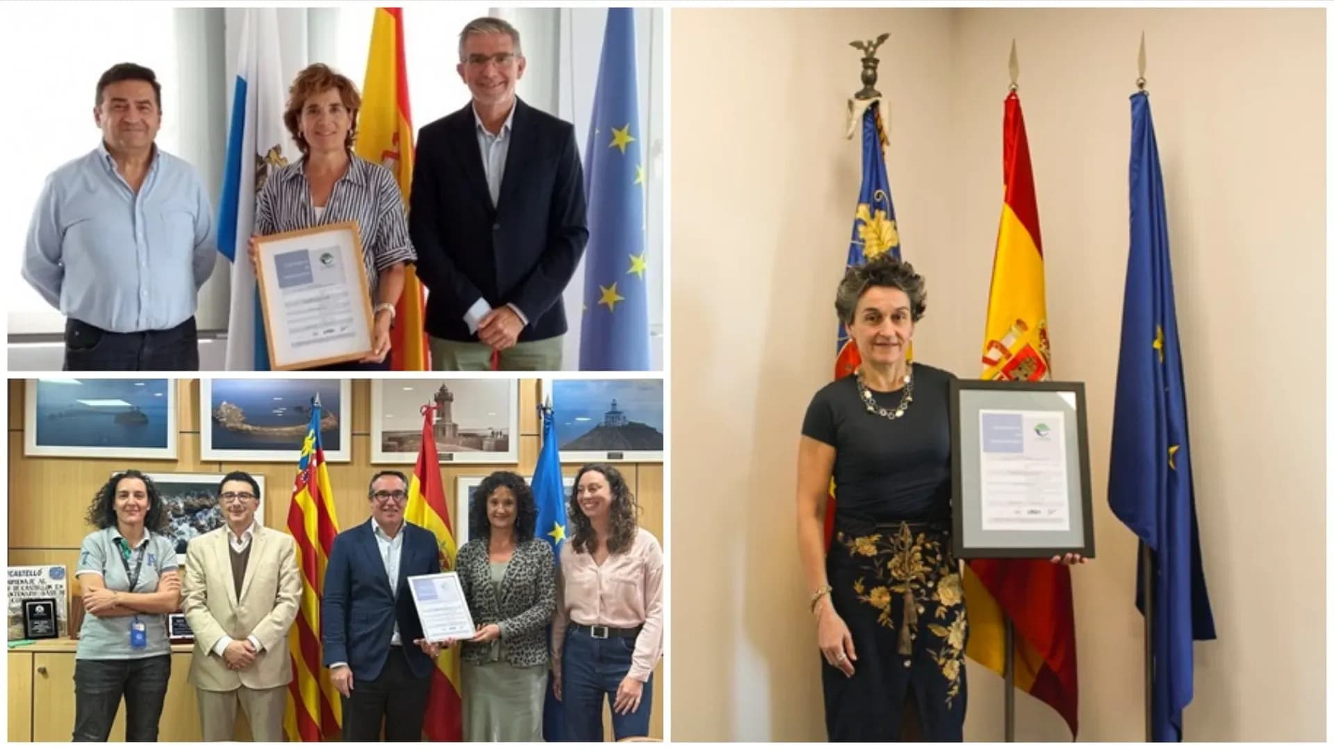 Los puertos españoles se sitúan a la cabeza en certificaciones PERS