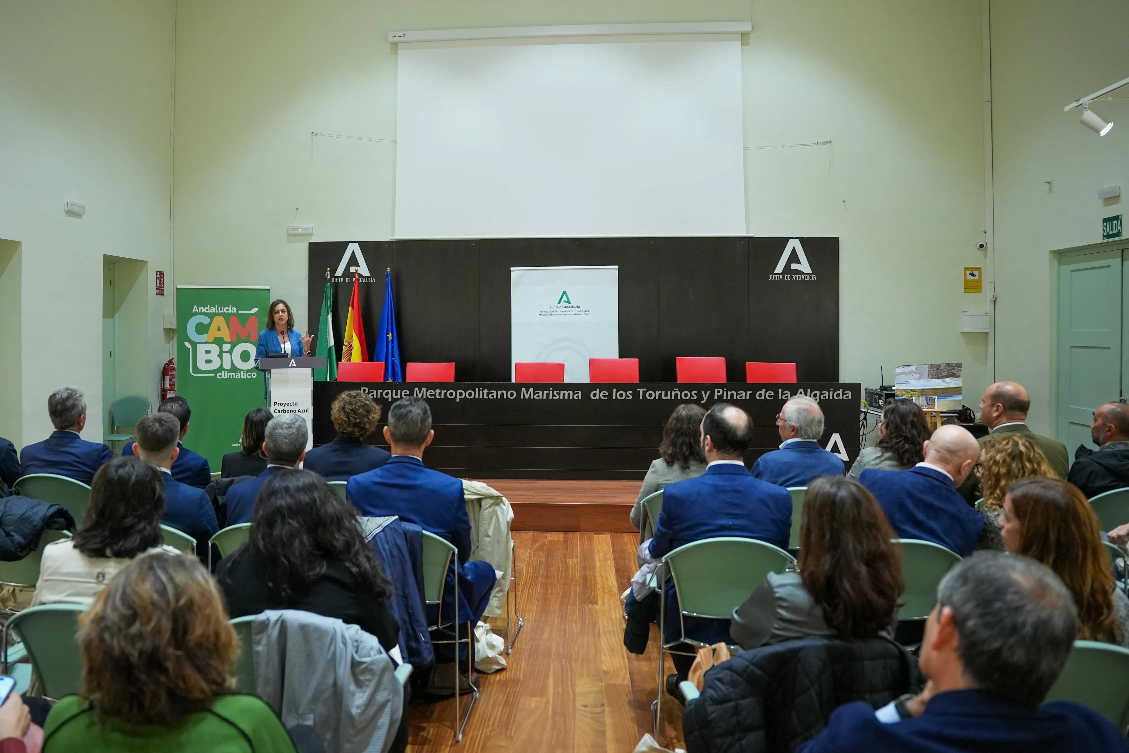 Andalucía presenta el mayor proyecto europeo de carbono azul en el Parque Natural Bahía de Cádiz