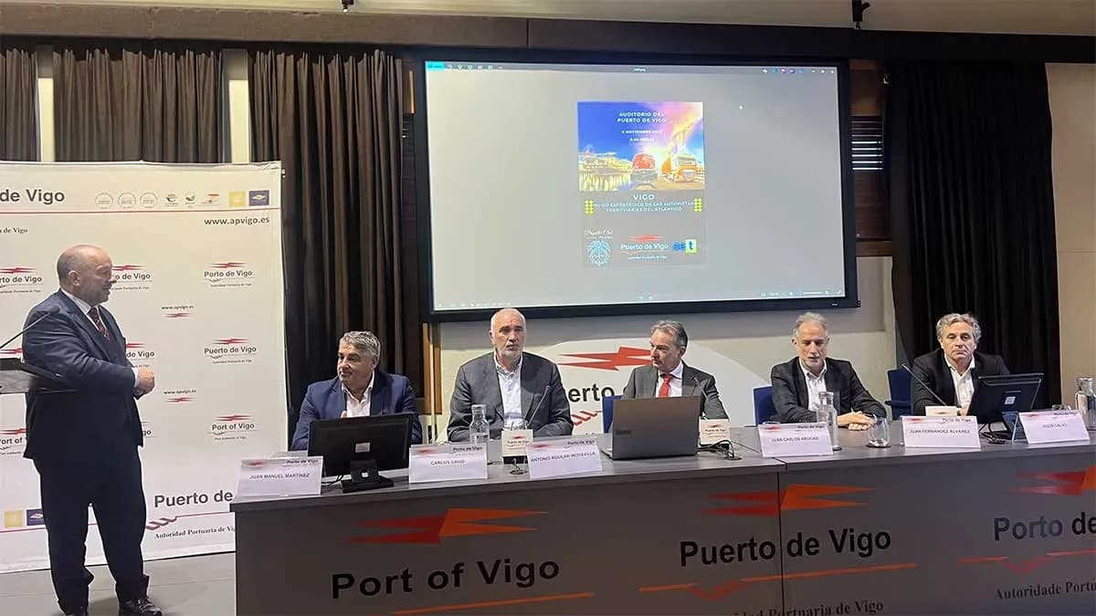 El puerto de Vigo se posiciona como nodo estratégico para la futura autopista ferroviaria del Corredor Atlántico
