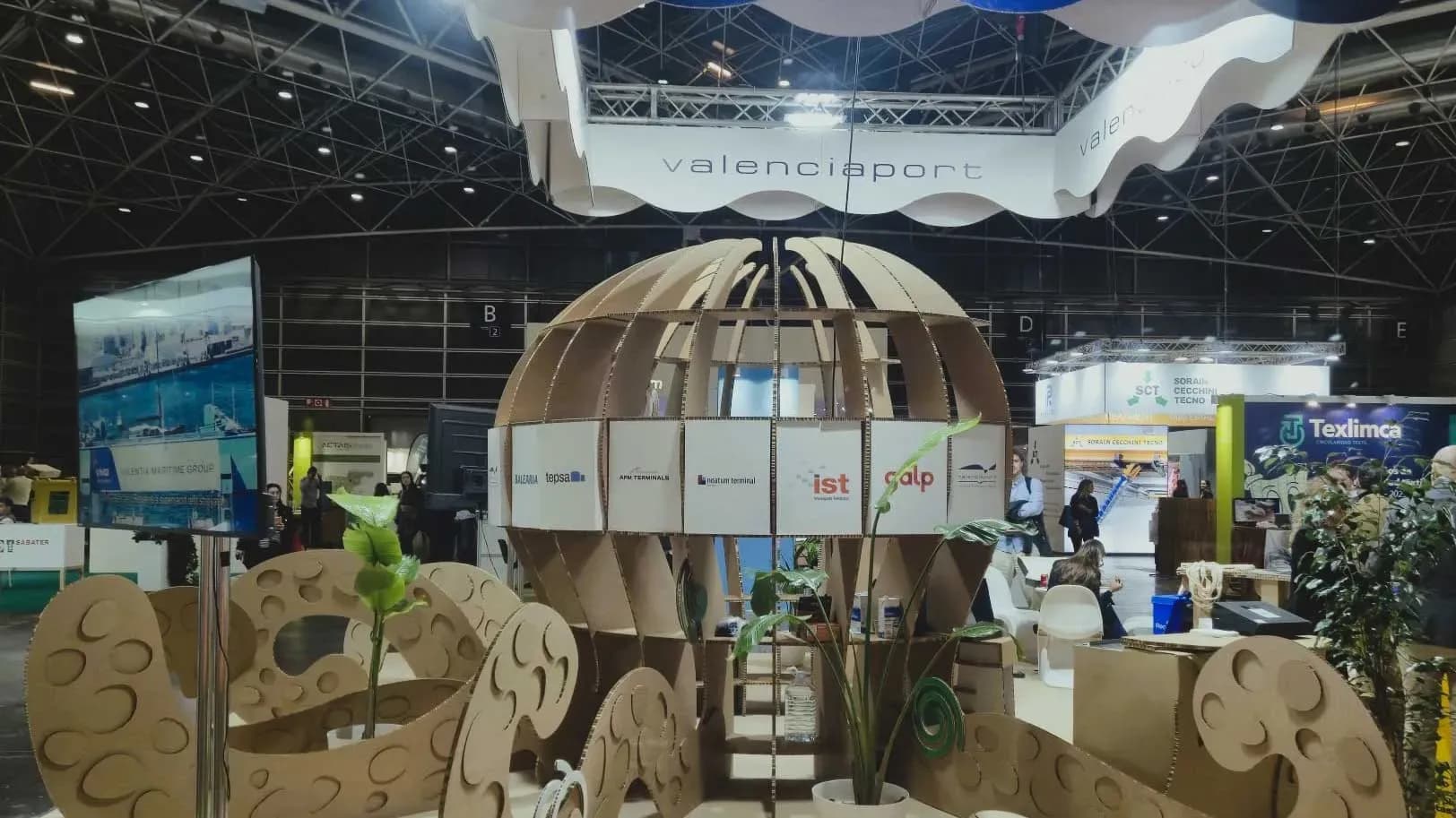 Valenciaport presenta en Ecofira su hoja de ruta hacia un modelo portuario ambientalmente sostenible