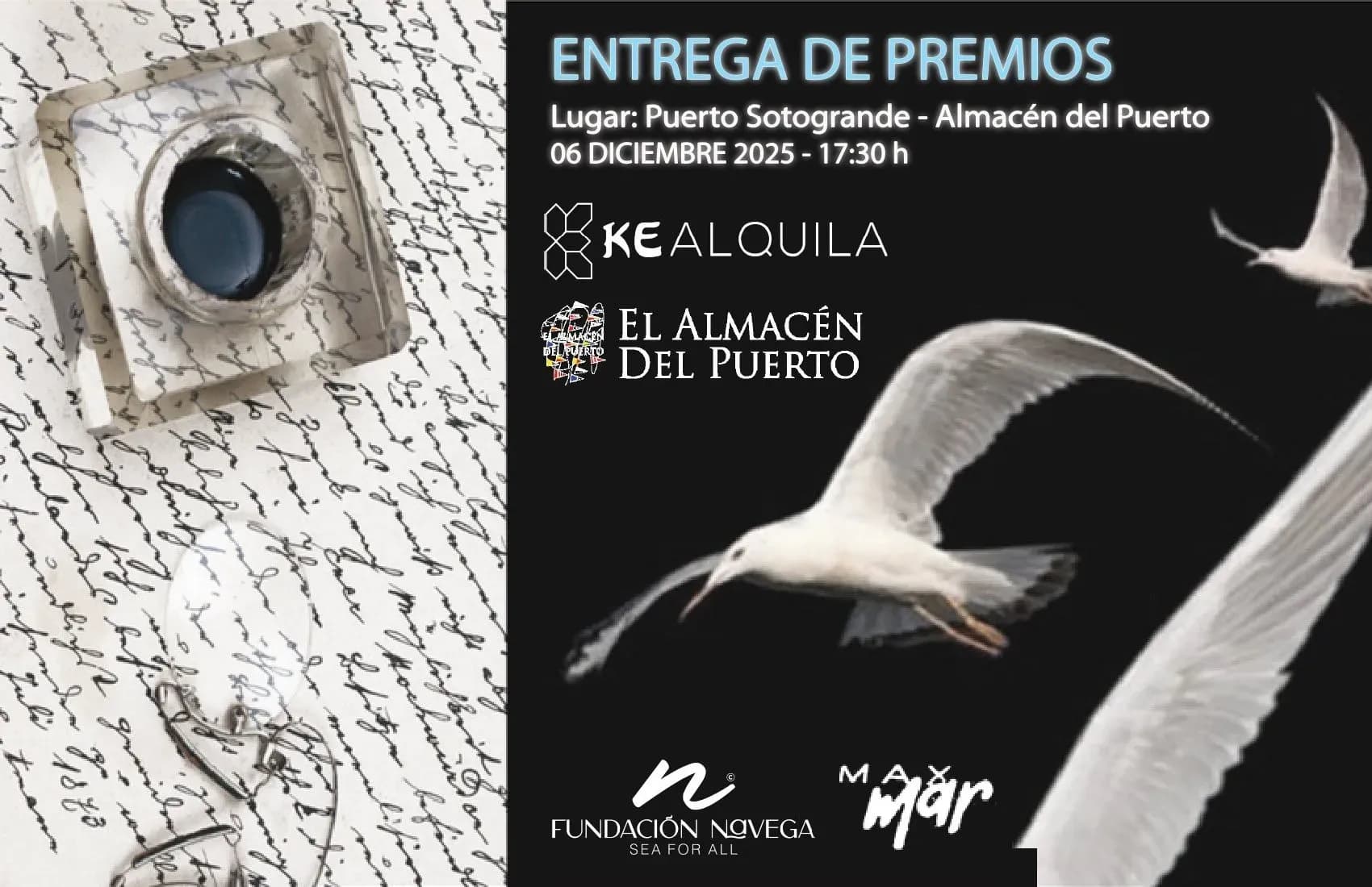 Puerto Sotogrande celebra la entrega de premios de sus certámenes literarios centrados en el mar