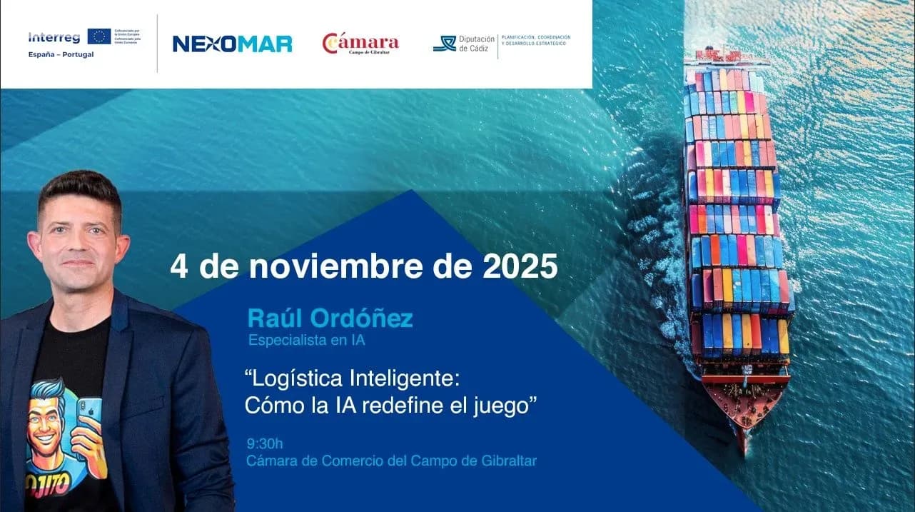 La Cámara de Comercio del Campo de Gibraltar analiza el impacto de la Inteligencia Artificial en la logística