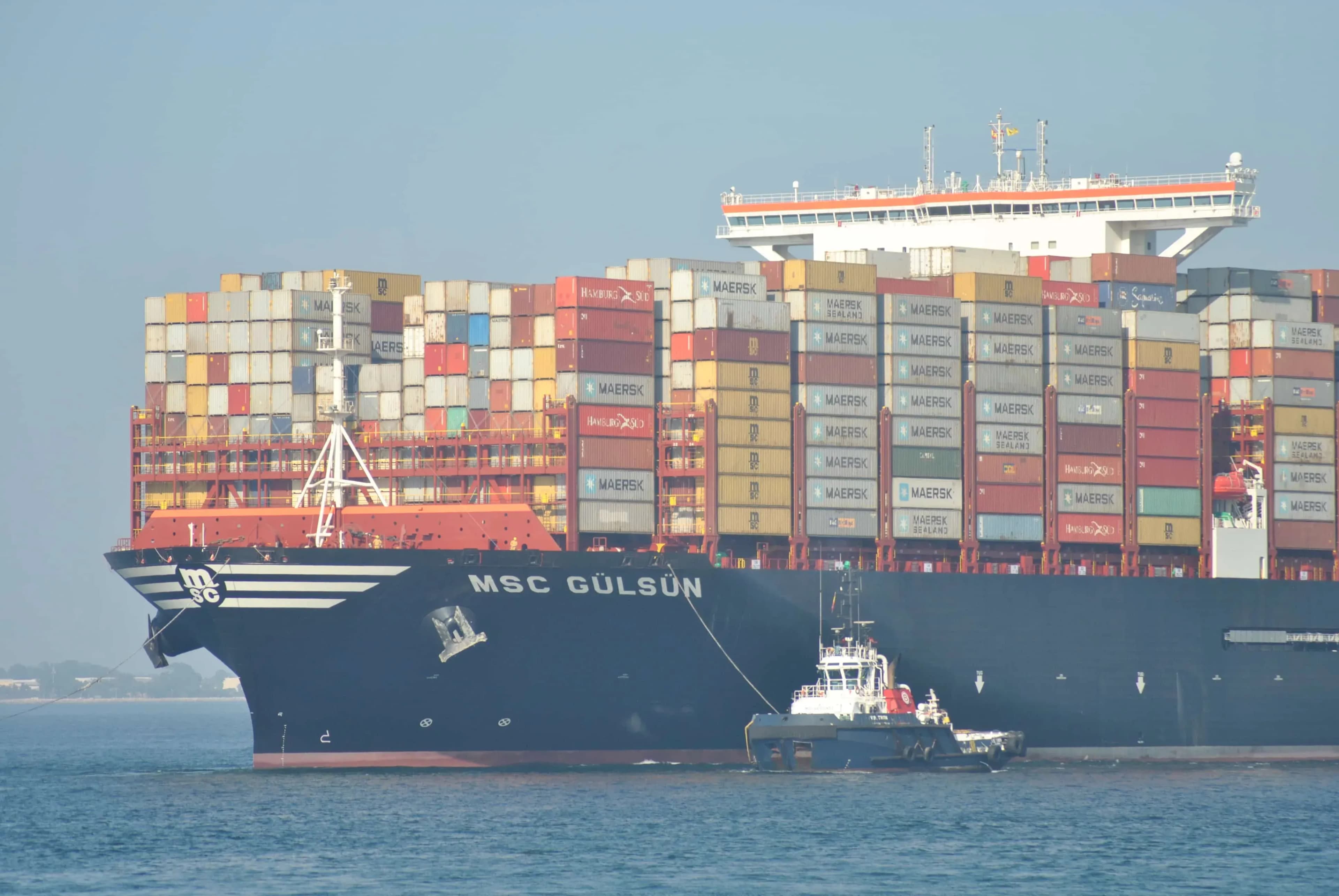 MSC supera los 7 millones de TEUs y amplía su ventaja como la mayor naviera del mundo