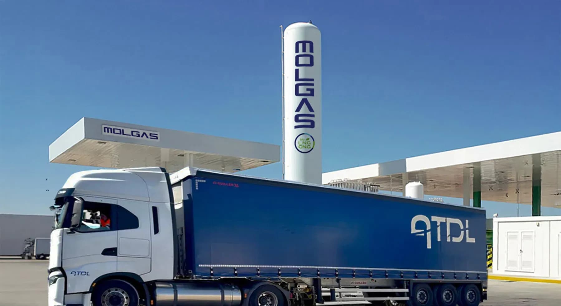 ATDL se alía con Molgas Energy para incorporar bioGNL en sus operaciones logísticas