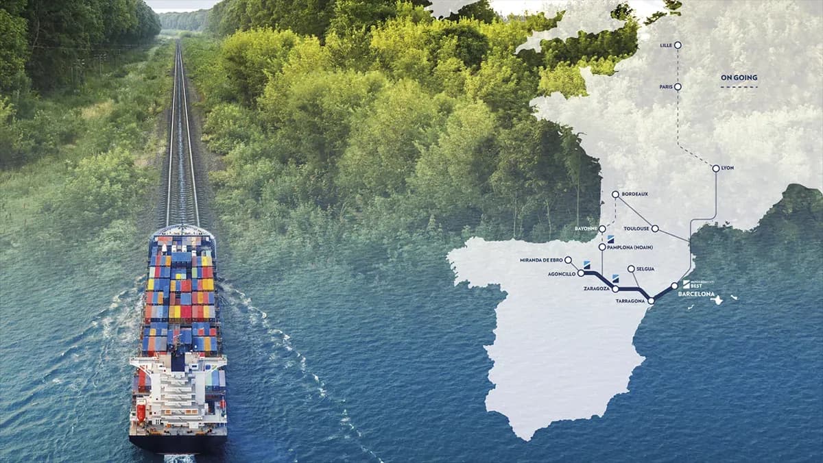 Cidacos potencia la logística intermodal con Hutchison Ports BEST a través del ferrocarril entre Barcelona y La Rioja