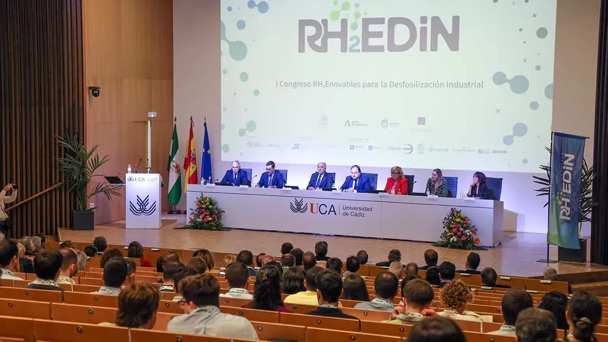 El Congreso RH2EDiN convierte a Algeciras en punto de encuentro del ecosistema del hidrógeno renovable