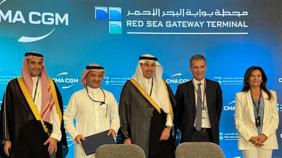 RSGT y CMA CGM ultiman una alianza para desarrollar la nueva Terminal 4 del Puerto Islámico de Yeda