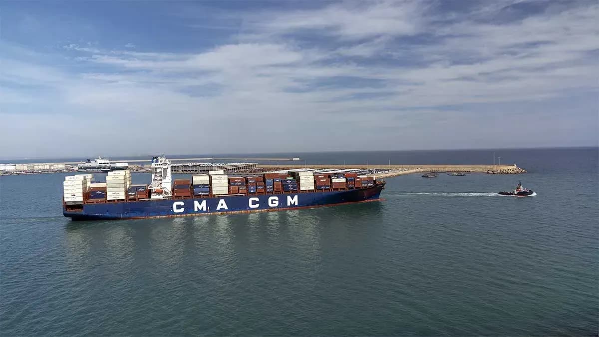 CMA CGM lanza un nuevo servicio regular entre Valencia, Sfax y Tánger