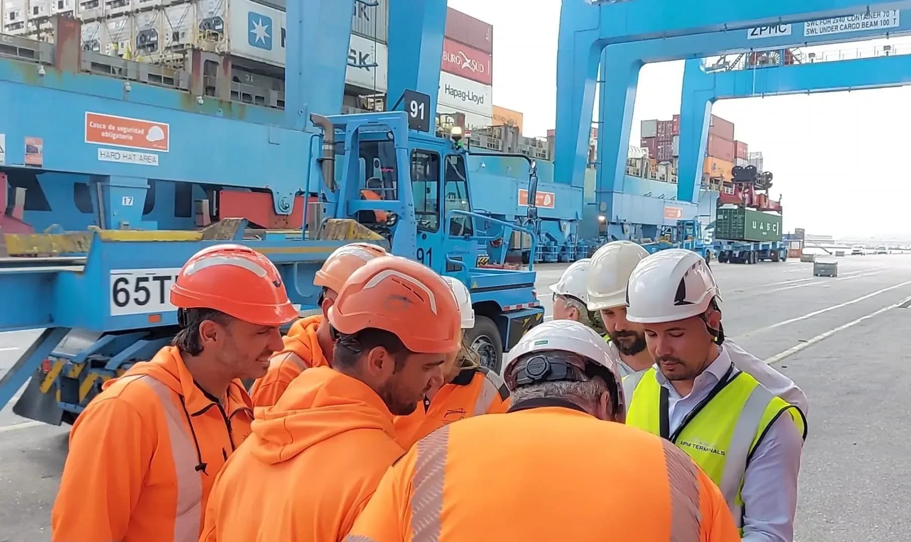 APM Terminals fomenta la cultura preventiva en sus terminales con motivo del Global Safety Day