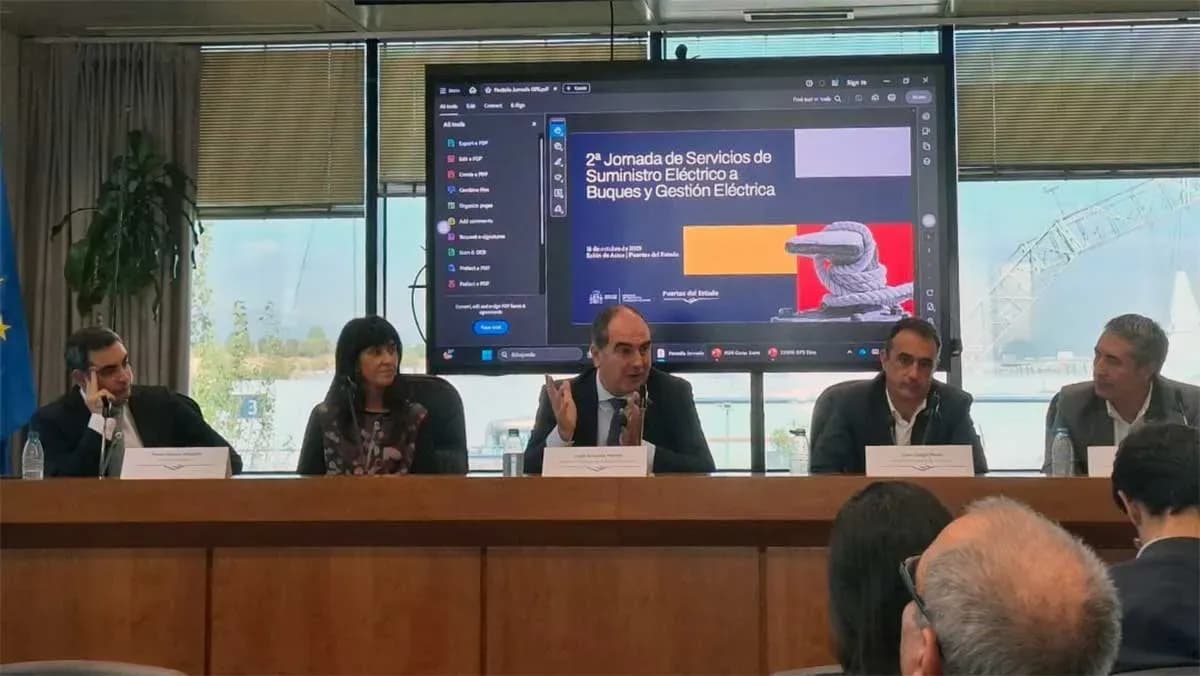 Puertos del Estado organiza una jornada técnica sobre el despliegue del suministro eléctrico a buques