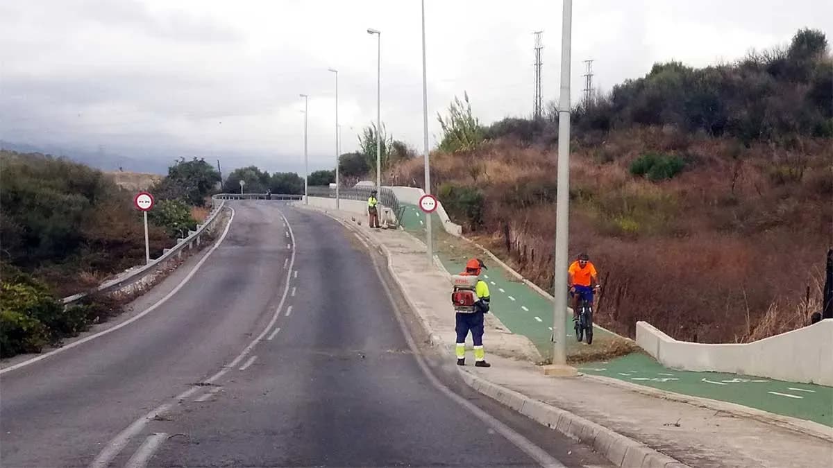 La reordenación del acceso sur al Puerto de Algeciras provoca el cierre temporal de la carretera de los Yanquis