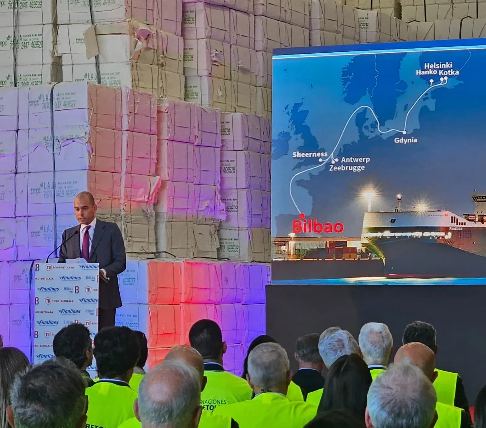 Finnlines conecta Bilbao con Gdynia mediante un nuevo servicio marítimo semanal
