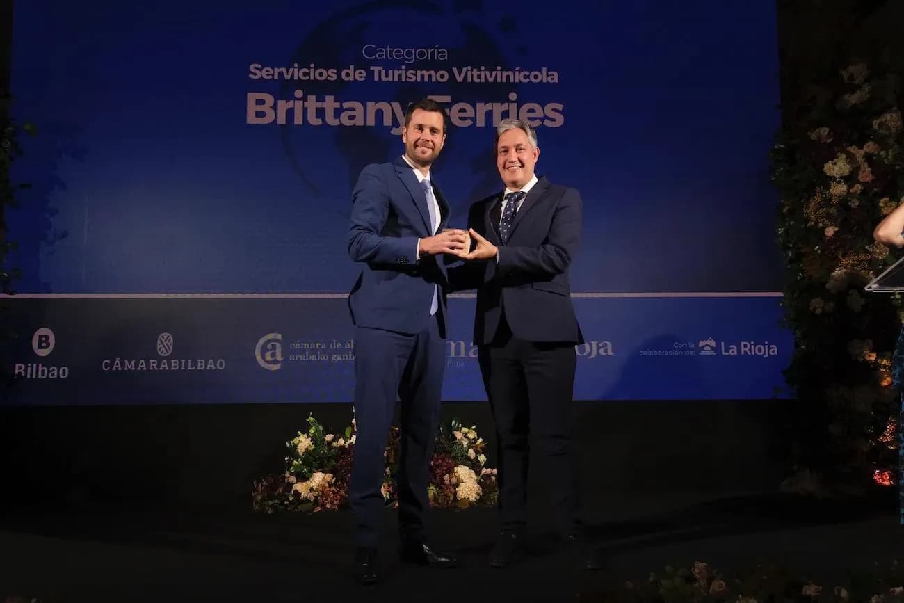 Brittany Ferries, premiada por su promoción del enoturismo