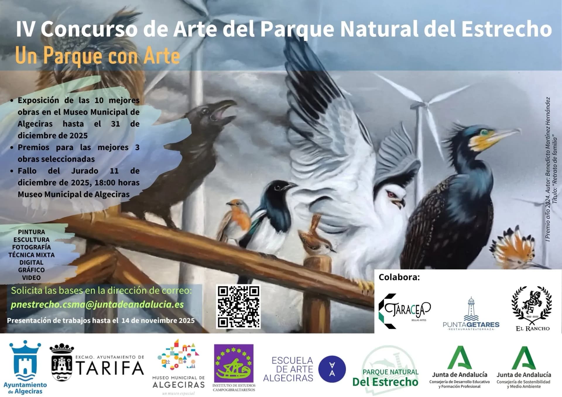 El concurso ‘Un Parque con Arte’ celebra su cuarta edición para acercar el Parque Natural del Estrecho a la ciudadanía