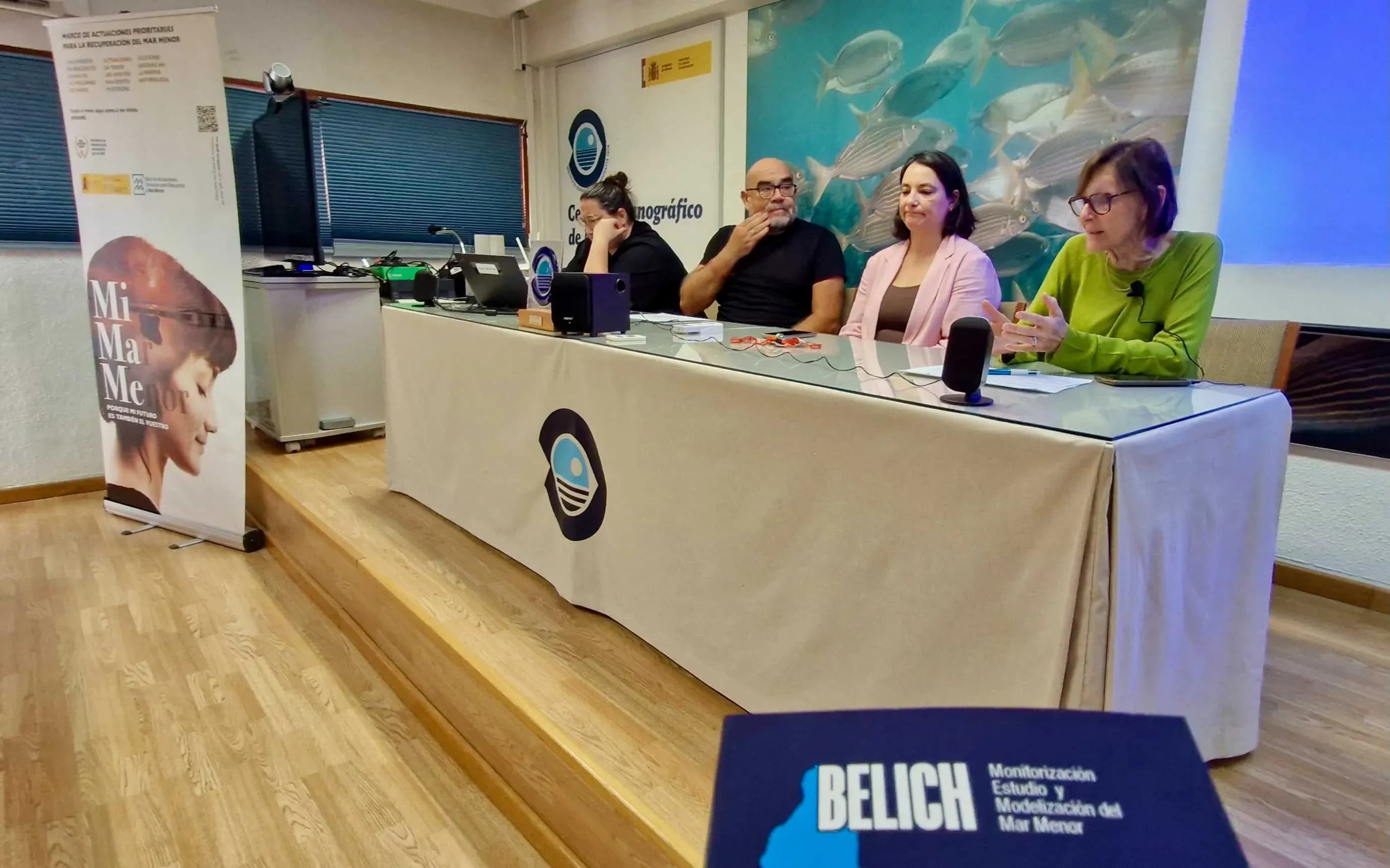 Científicos del MITECO y el CSIC comparten avances del proyecto BELICH para la recuperación del Mar Menor