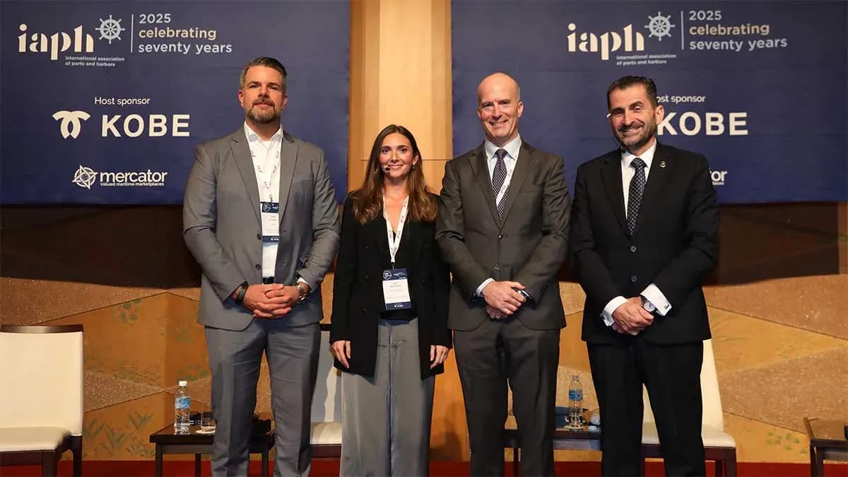 Reconocimiento internacional al Puerto de Barcelona por su compromiso con la sostenibilidad en la IAPH 2025