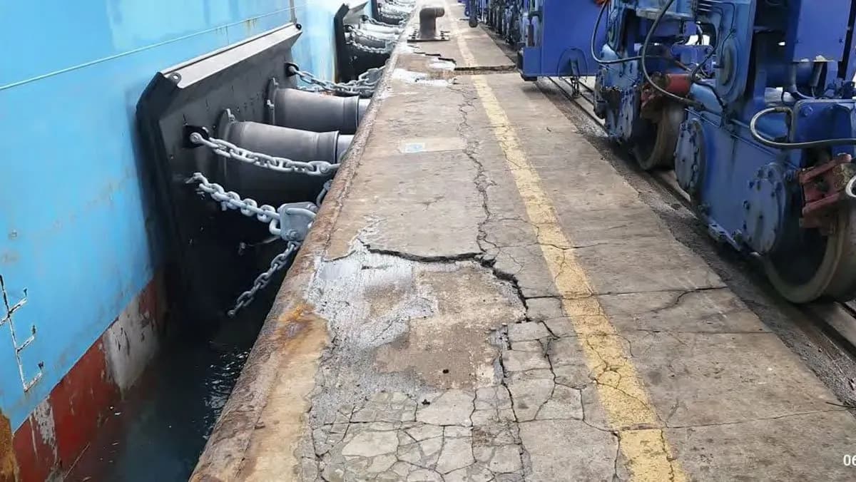 La APBA ajudica las obras de reparación del cantil del Muelle Este en Isla Verde Exterior