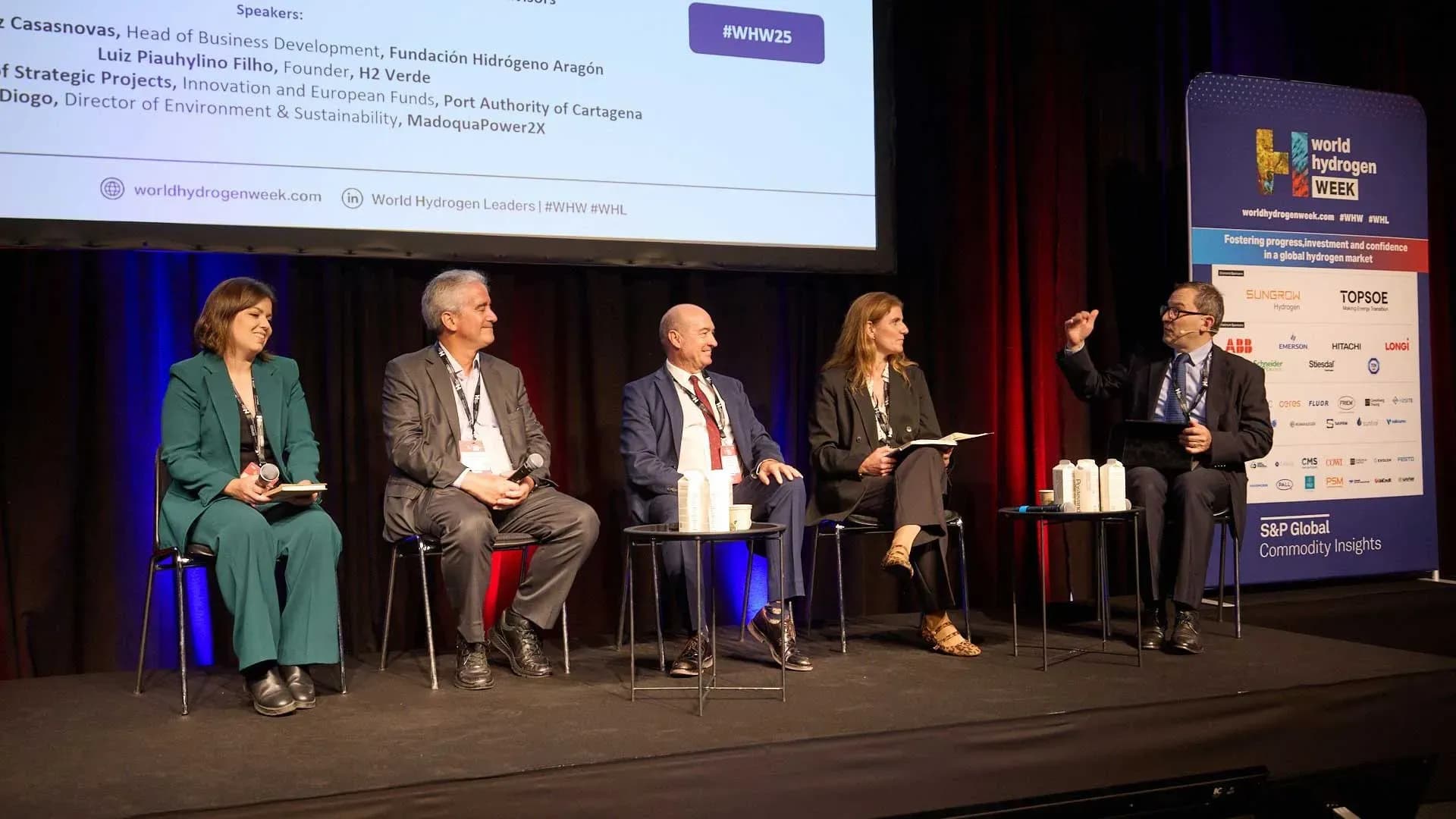 El Puerto de Cartagena presenta su estrategia de hidrógeno verde en la World Hydrogen Week 2025