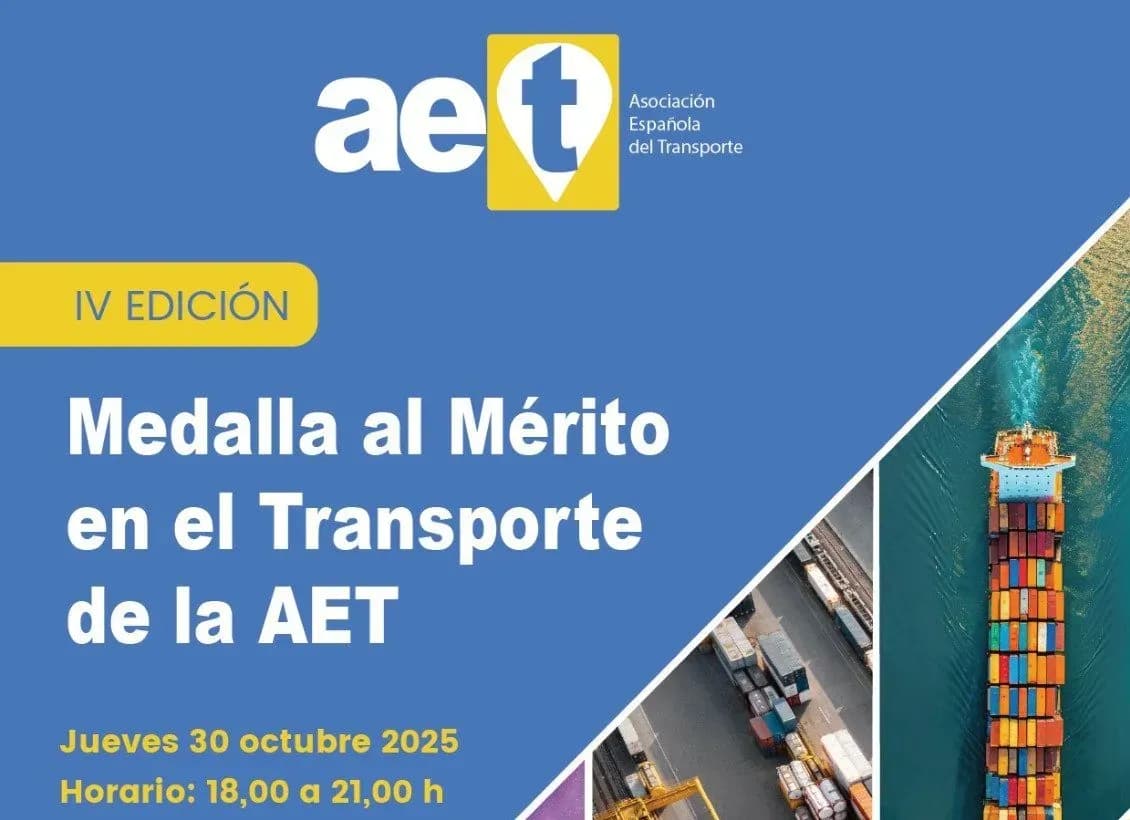 La AET celebra en Madrid la IV Edición de las Medallas al Mérito en el Transporte