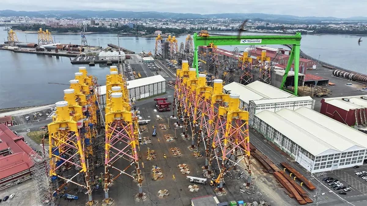 Navantia Seanergies refuerza su capacidad para nuevos proyectos eólicos con una línea verde de garantías respaldada por el BEI y CaixaBank