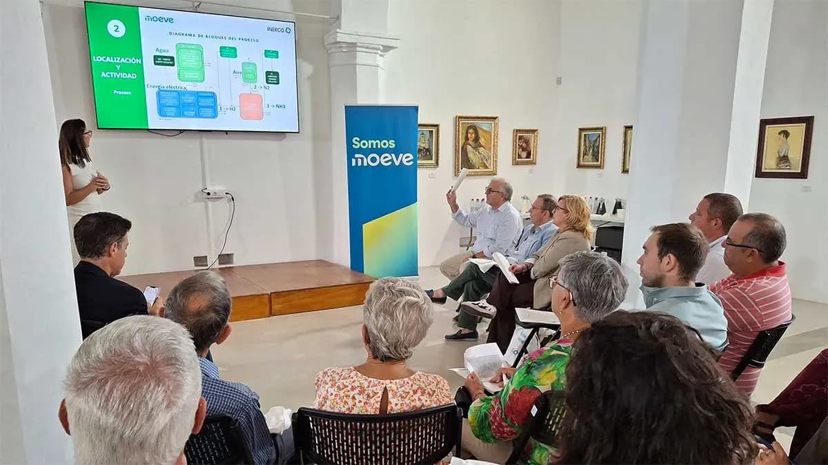 Moeve presenta en San Roque los detalles del proyecto Carteia de amoniaco verde ante instituciones y colectivos locales
