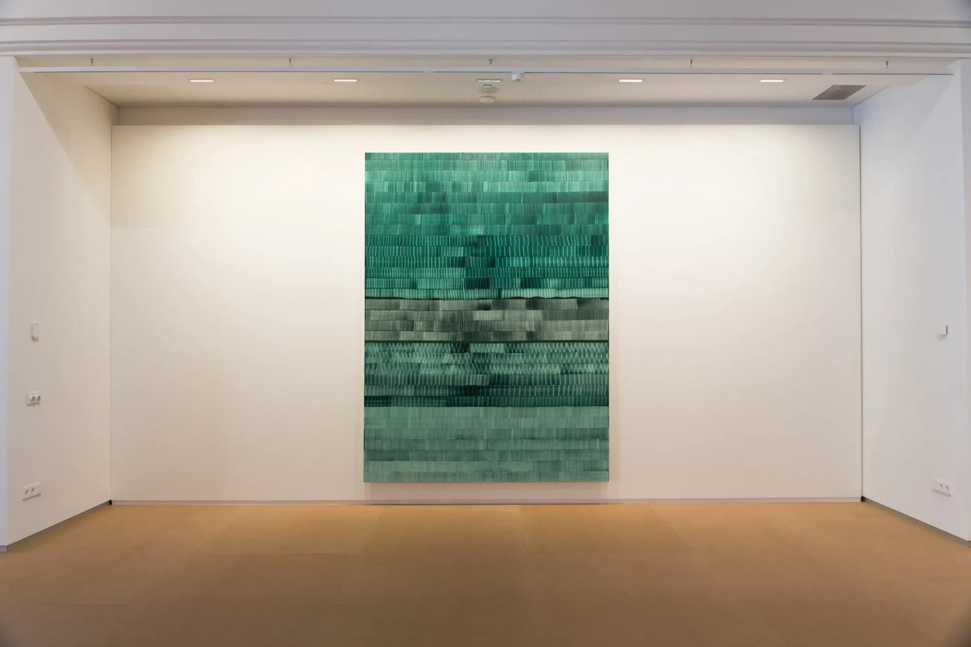 La exposición ‘Breathing Bay’ de Juan Uslé se convierte en la más visitada en la historia del Palacete del Embarcadero en Santander