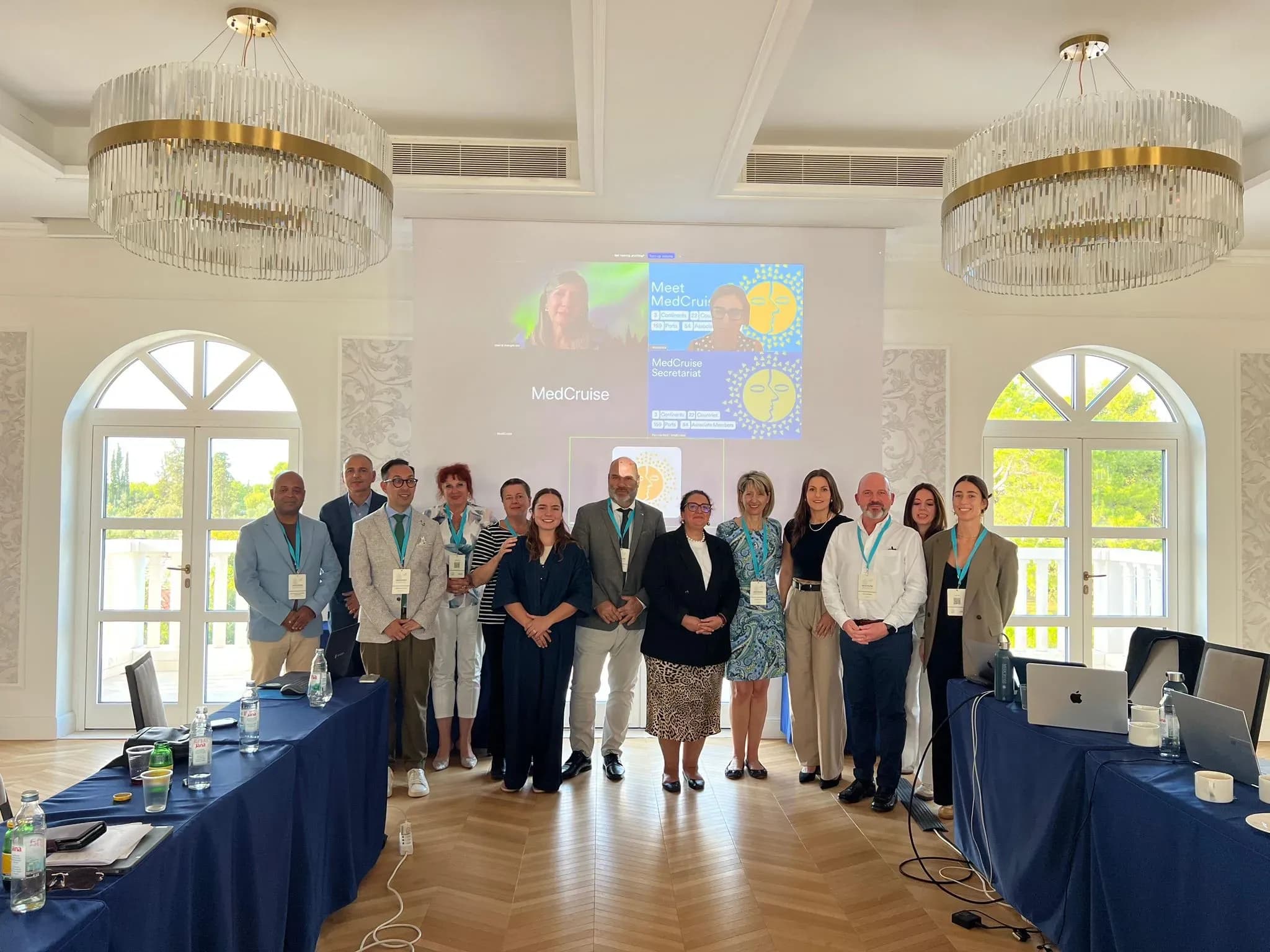 Puertos de Tenerife presenta sus previsiones de cruceros en la 67ª Asamblea de MedCruise en Šibenik