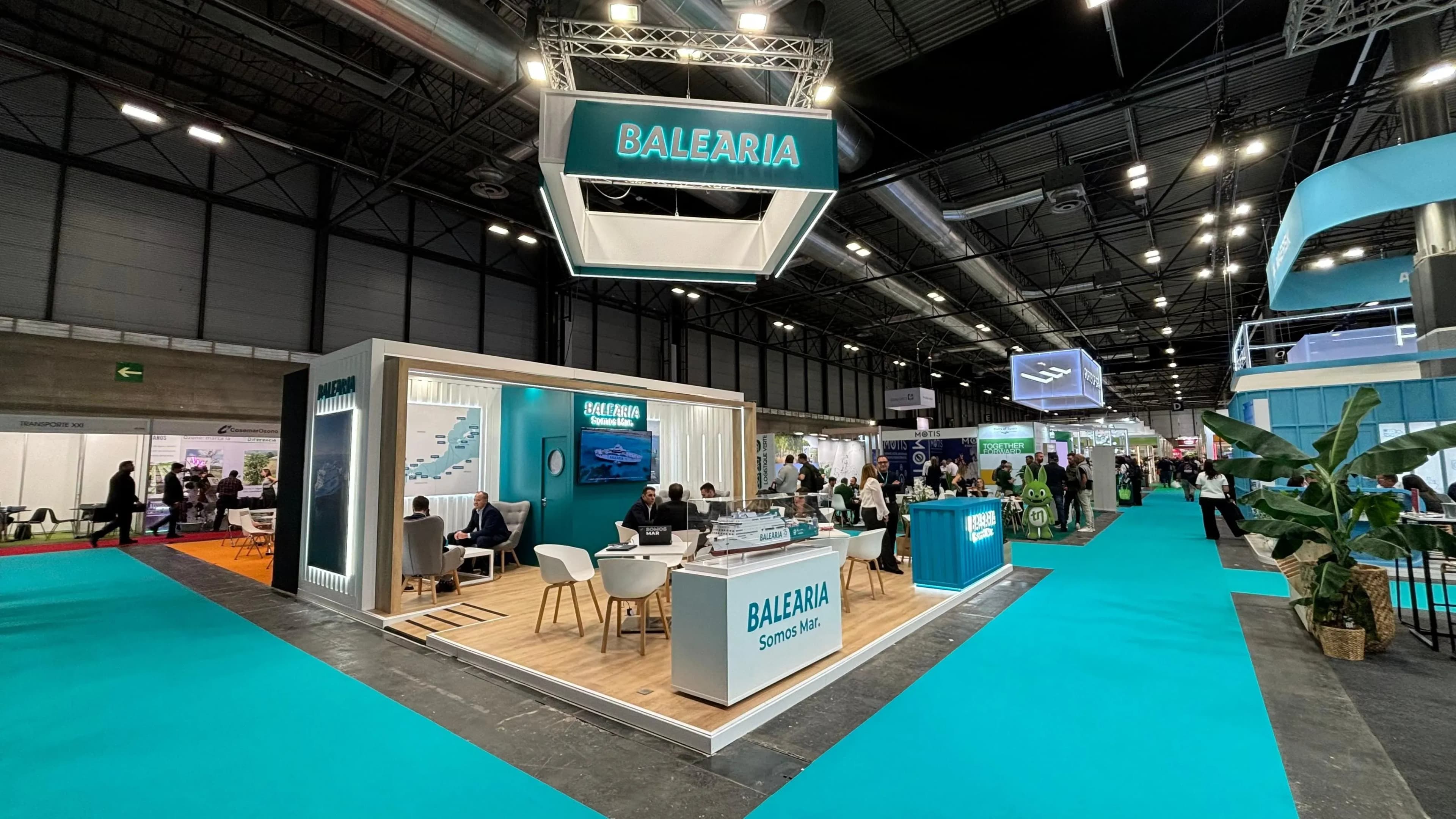 Baleària consolida su papel en la logística de productos perecederos con un 35% de carga refrigerada