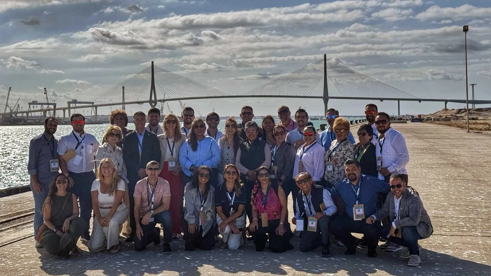 El Puerto de Cádiz recibe a una delegación latinoamericana en el marco del Programa Port Leaders