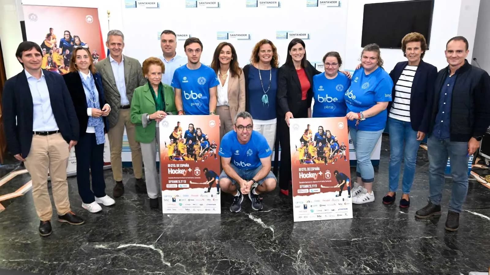Santander acoge el III Campeonato de España de Hockey+ con el apoyo de Pérez y Cía