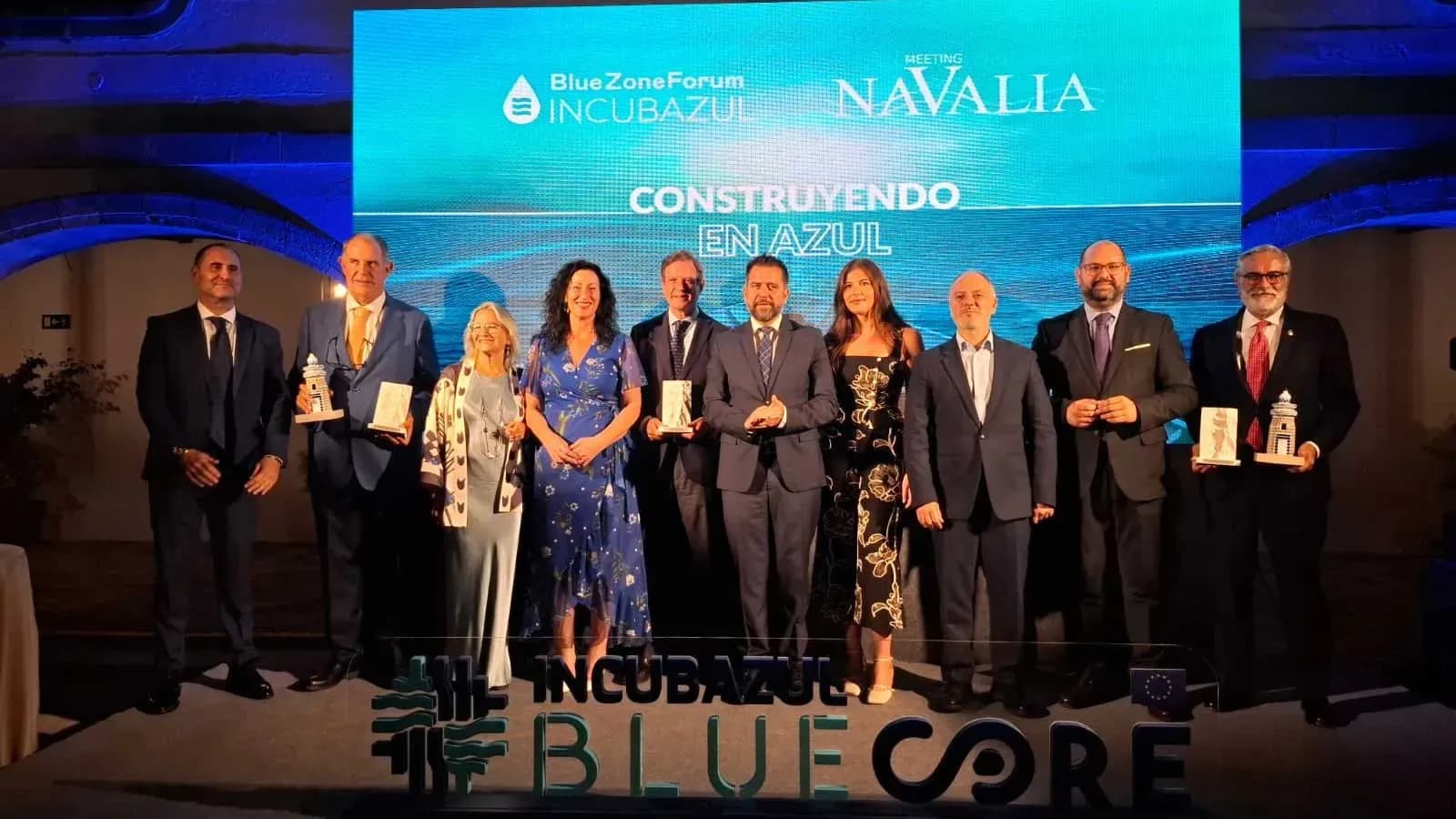 Zona Franca de Cádiz y Navalia reconocen a referentes del sector naval en los Premios Blue Zone Forum 2025