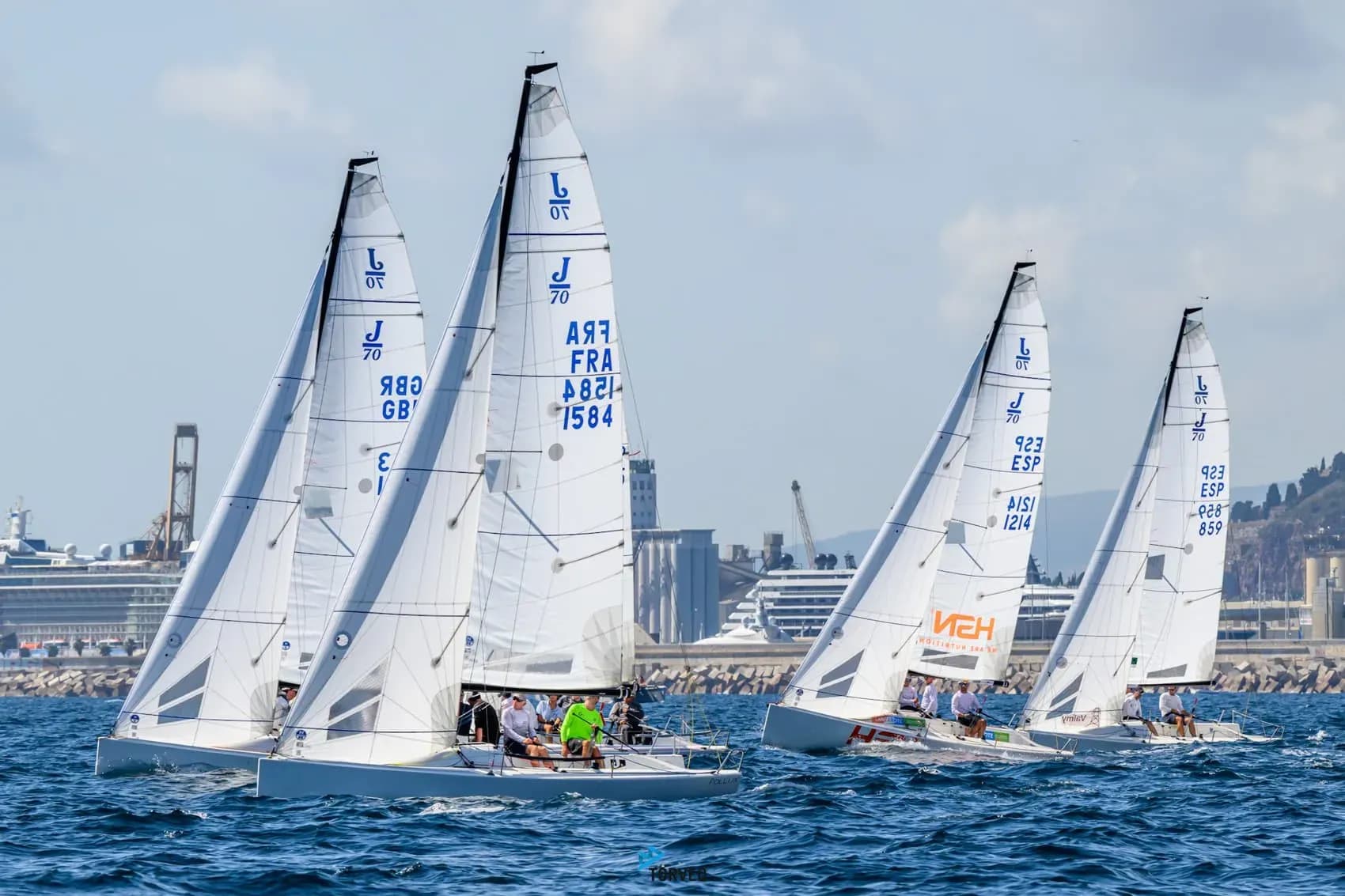El británico Seriousfun gana la primera serie de las Barcelona Winter Series de J70