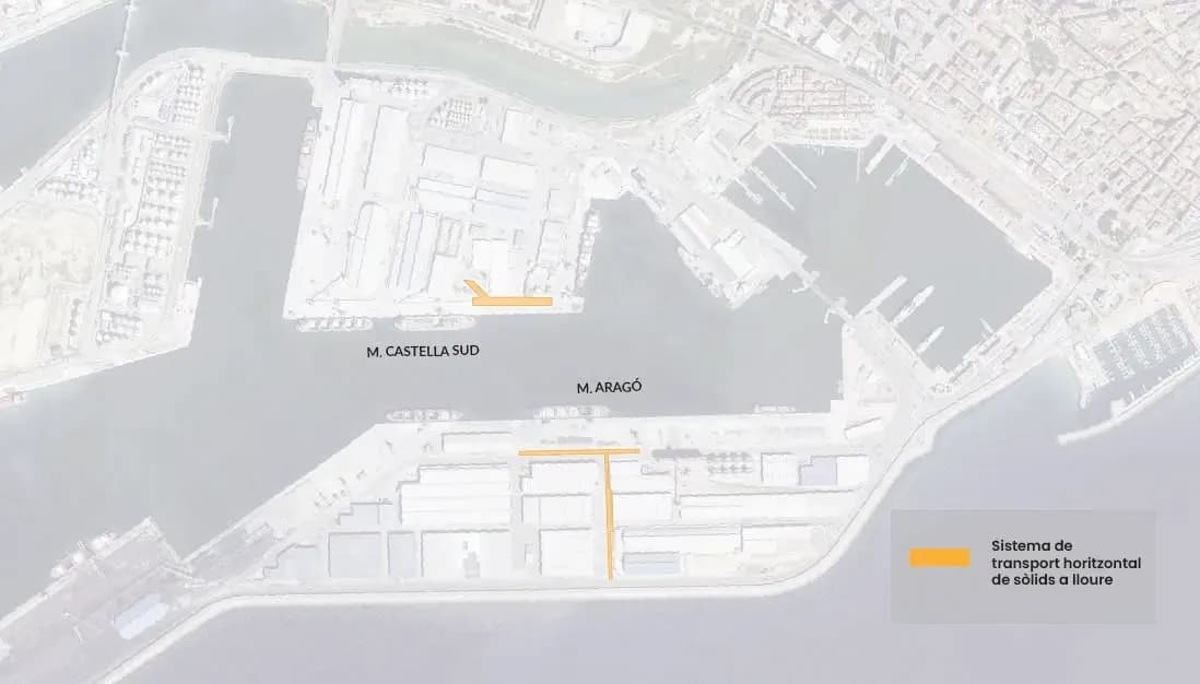 El Puerto de Tarragona adjudica a Ership y Noatum la construcción de nuevos sistemas de cintas transportadoras para graneles agroalimentarios