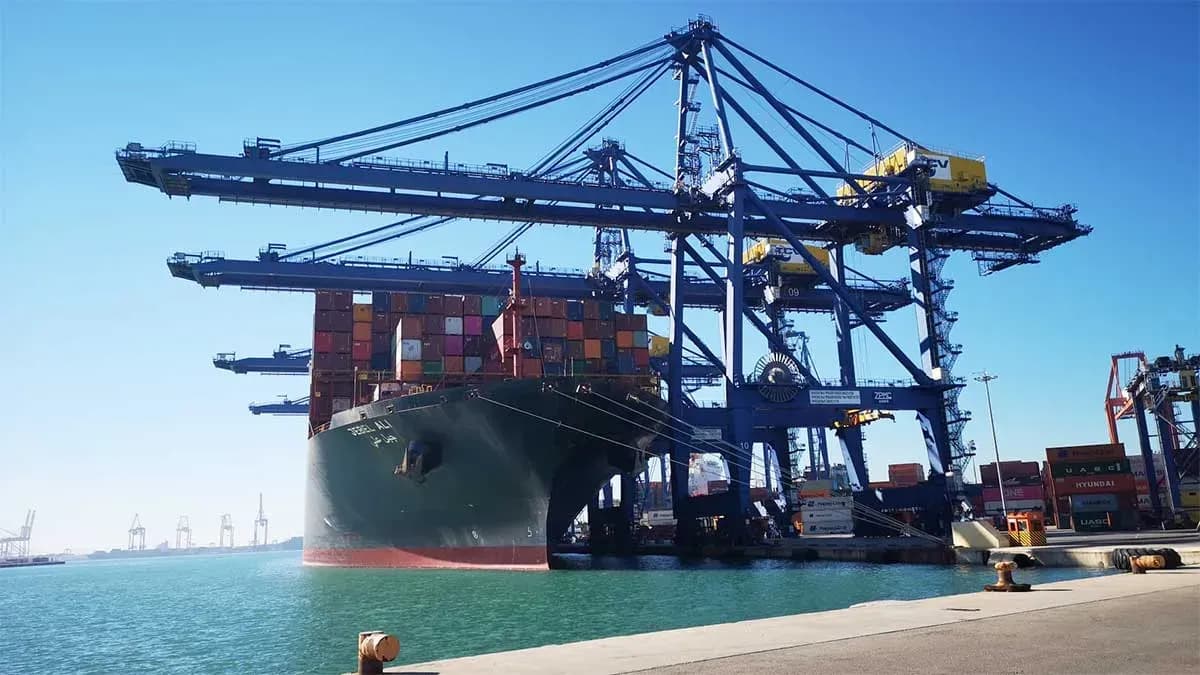 Valenciaport supera los 493.000 contenedores en agosto y afianza su crecimiento anual