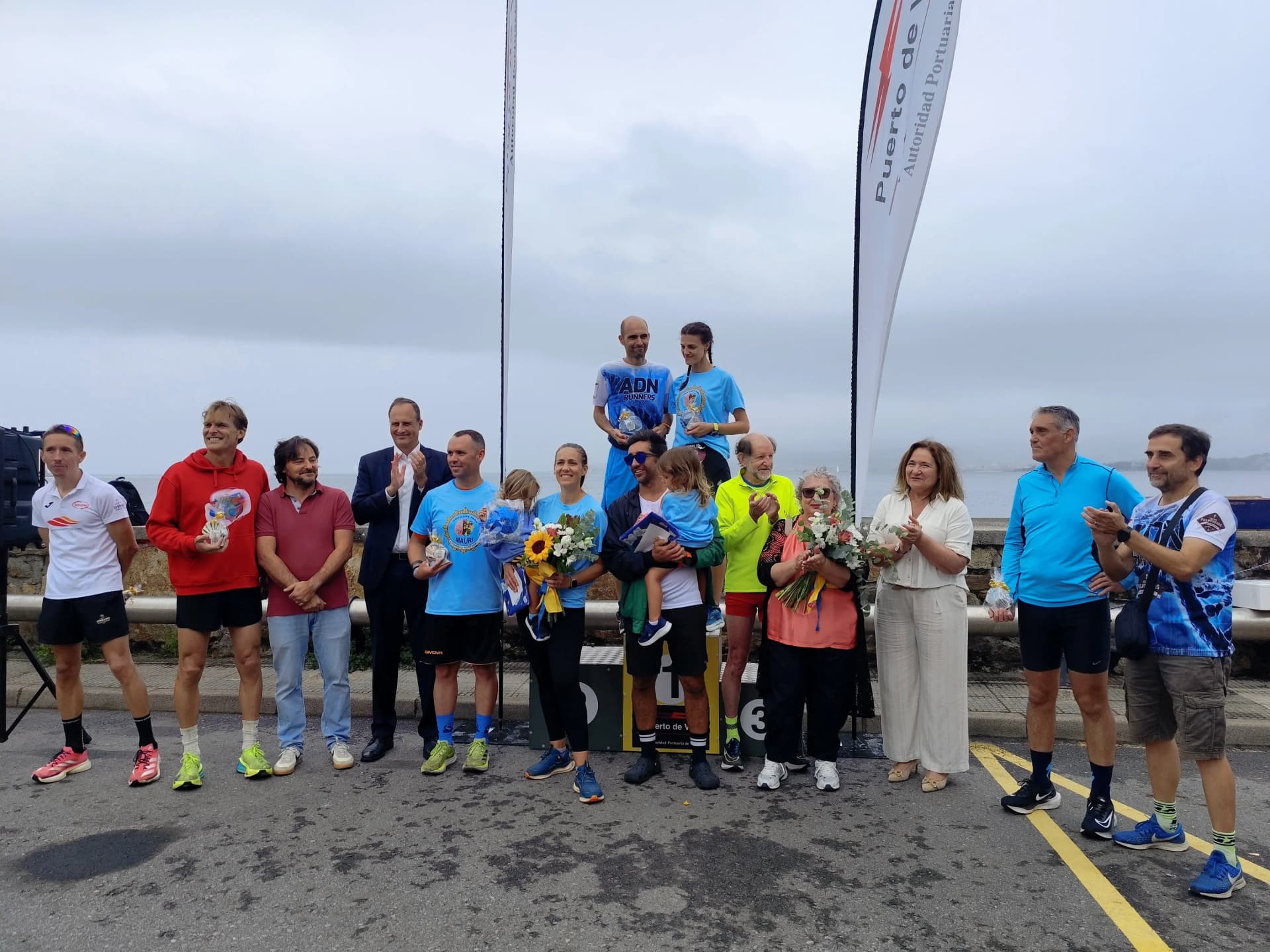 El Puerto Pesquero de Vigo acoge una jornada solidaria con la 1ª carrera “5 km por Mauri” y los “10 km Alfonso Moro”