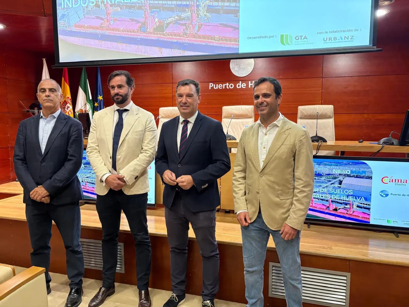 Huelva lanza un visor cartográfico con todos los suelos industriales disponibles en la provincia