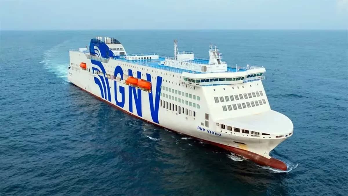 GNV completa con éxito las pruebas en mar de su primer ferry propulsado por GNL